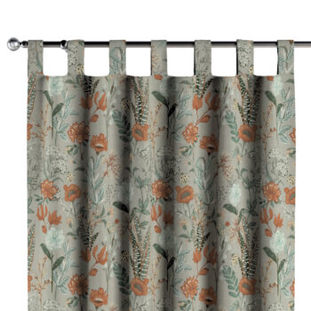 Záves na pútkach, farebné kvety, Flowers, 143-70