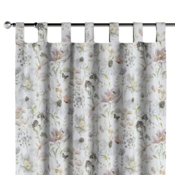 Záves na pútkach, pastelovo biela, Arte, 143-96