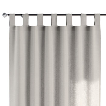 Záves na pútkach, sivo-béžová, Linen, 159-15