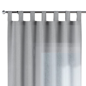 Záves na pútkach, svetlosivá, Sensuale Premium, 144-39