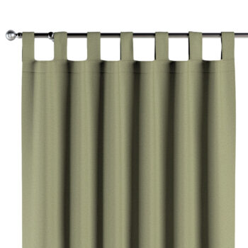 Záves na pútkach, zelená, Blackout Soft, 269-23