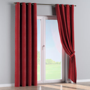 Záves s kolieskami, Rød, Velvet, 704-15