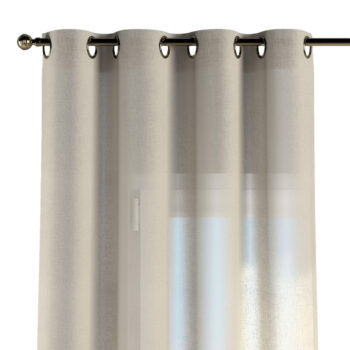 Záves s kolieskami, béžová, Romantica, 184-41