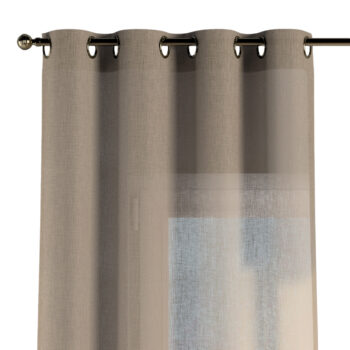 Záves s kolieskami, béžová, Sensuale Premium, 144-40