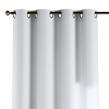 Záves s kolieskami, biela, Loneta, 133-02