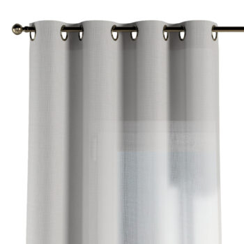 Záves s kolieskami, biela, Sensuale Premium, 144-54