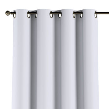 Záves s kolieskami, biely porcelán, Blackout 300 cm, 269-48
