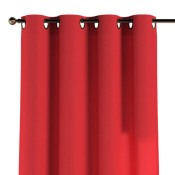 Záves s kolieskami, červená, Loneta, 133-43