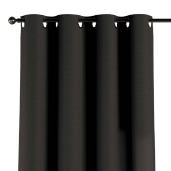 Záves s kolieskami, grafitová, Cotton Panama, 702-08