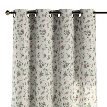 Záves s kolieskami, malé kvety na svetlom pozadí, Londres, 122-02