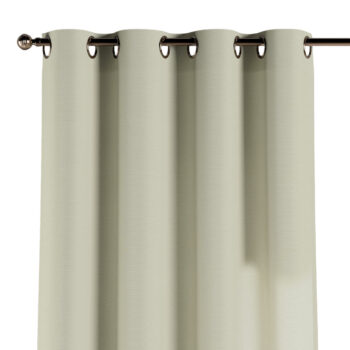 Záves s kolieskami, svetlá oliva, Loneta, 133-05