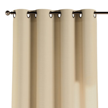 Záves s kolieskami, vanilka, Loneta, 133-03