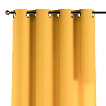 Záves s kolieskami, žltá, Loneta, 133-40