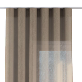 Zaves s riasením WAVE, béžová, Sensuale Premium, 144-40