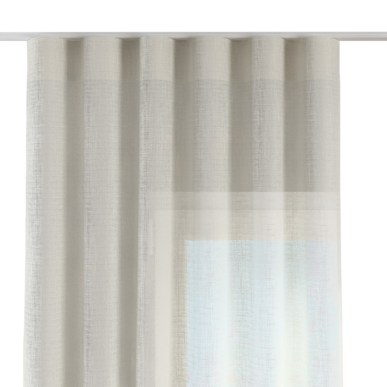 Zaves s riasením WAVE, ecru, Alara Premium, 145-02 Zaves s riasením WAVE, ecru, Alara Premium, 145-02