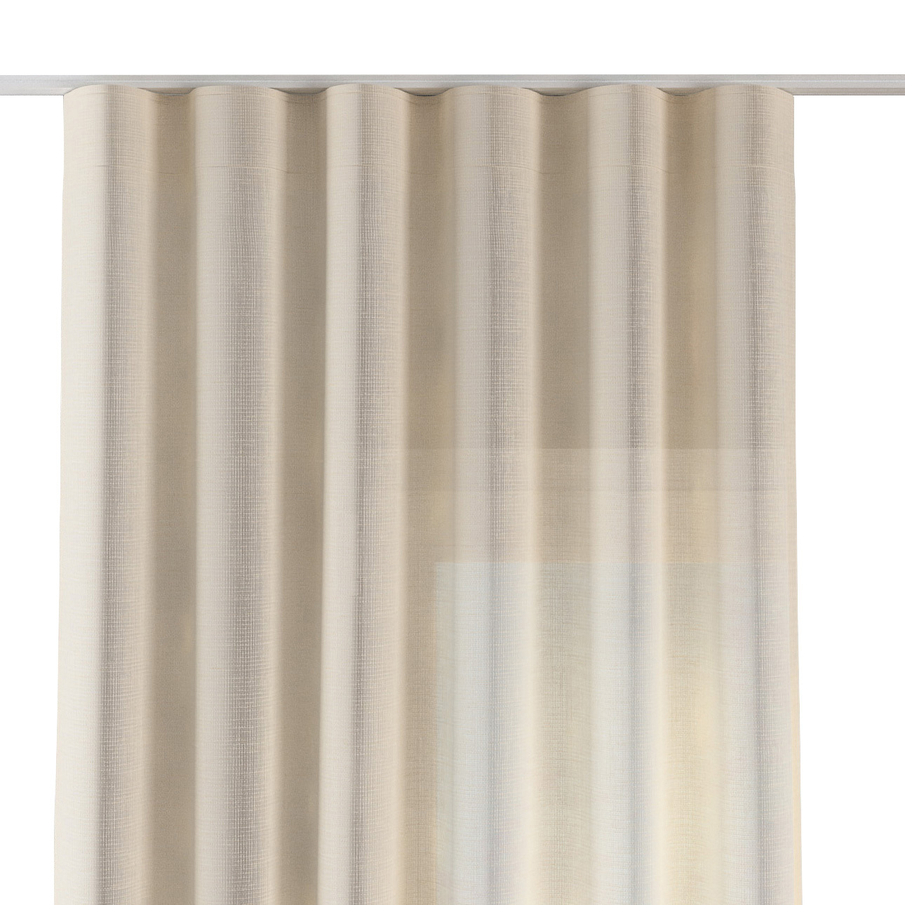 Zaves s riasením WAVE, ecru, Alara Premium, 145-04 Zaves s riasením WAVE, ecru, Alara Premium, 145-04