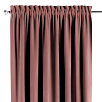 Záves s tunelom a volánom, Koral, Velvet, 704-30