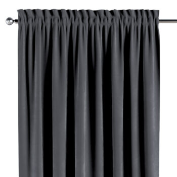 Záves s tunelom a volánom, Mørkegrå, Velvet, 704-12