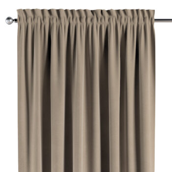 Záves s tunelom a volánom, béžová, Crema, 185-84