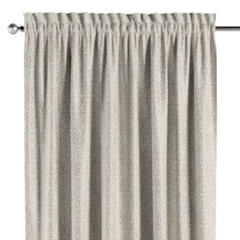 Záves s tunelom a volánom, béžová, Imperia Premium, 144-13