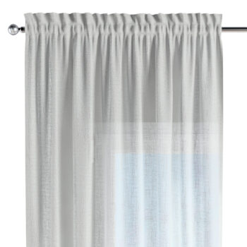 Záves s tunelom a volánom, ecru, Alara Premium, 145-02