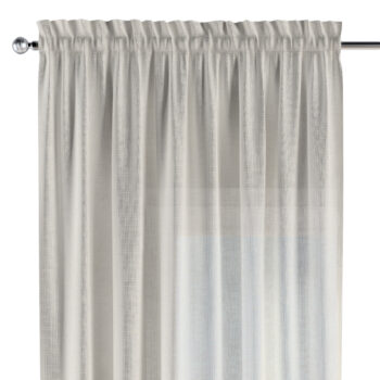 Záves s tunelom a volánom, ecru, Alara Premium, 145-04