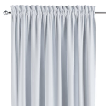 Záves s tunelom a volánom, šedo-biela, Blackout - zatemňujúca, 269-01