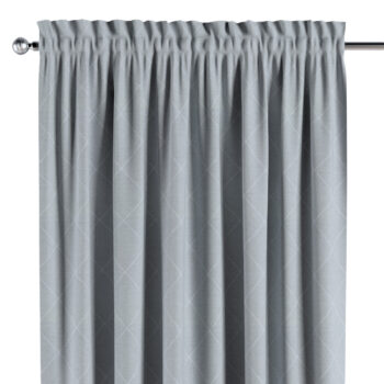 Záves s tunelom a volánom, sivo-strieborná, Sunny, 142-57