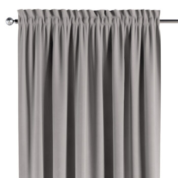 Záves s tunelom a volánom, svetlosivá, Crema, 179-09