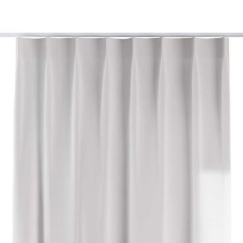 Záves so systémom FLEX (jednoduché spony flex), biela, Linen, 392-04