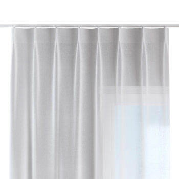 Záves so systémom FLEX (jednoduché spony flex), biela, Romantica, 181-15