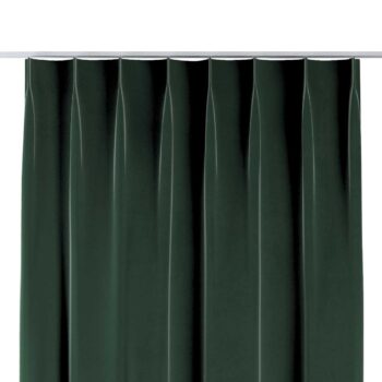 Záves so systémom FLEX (jednoduché spony flex), lesná zelená, Crema, 180-63