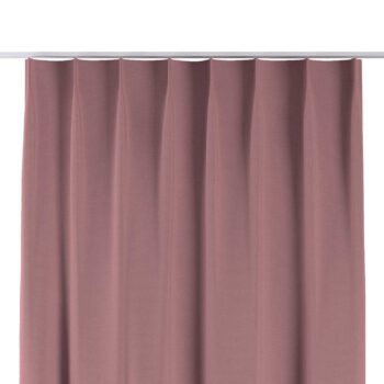 Záves so systémom FLEX (jednoduché spony flex), matná ružová, Cotton Panama, 702-43