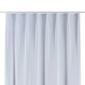 Záves so systémom FLEX (jednoduché spony flex), šedo-biela, Blackout - zatemňujúca, 269-01