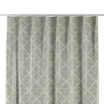 Záves so systémom FLEX (jednoduché spony flex), strieborná modrá, Imperia Premium, 144-11