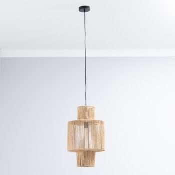 Závesná lampa Abir 49cm, ⌀ 30 cm x 49 cm