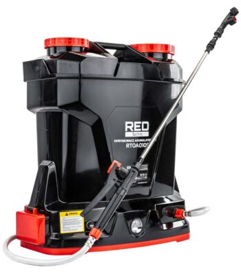 Akumulátorový postrekovač 20L s teleskopickou trubicou a 4 dýzami