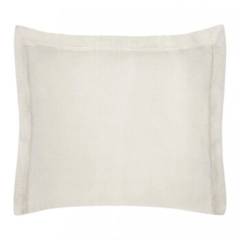 Béžová dekoračná obliečka na vankúš bavlnený satén NOVA COLOR 70x80 cm