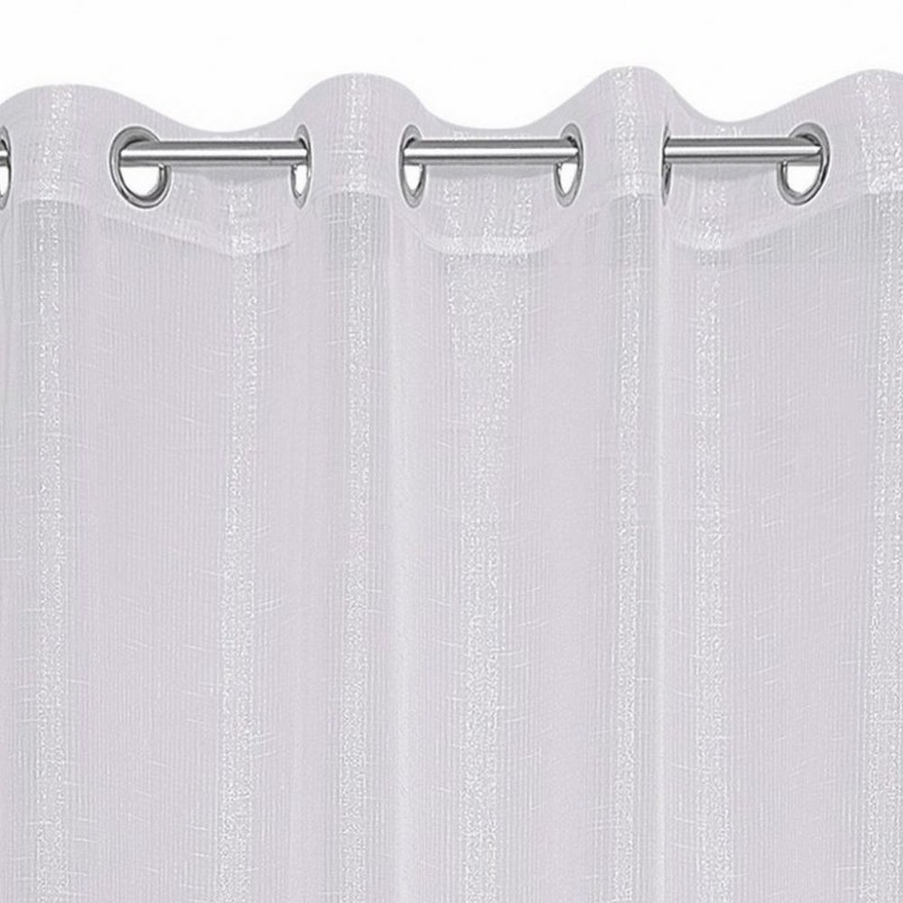 Biela záclona na kruhy 140 x 250 cm Biela záclona na kruhy 140 x 250 cm