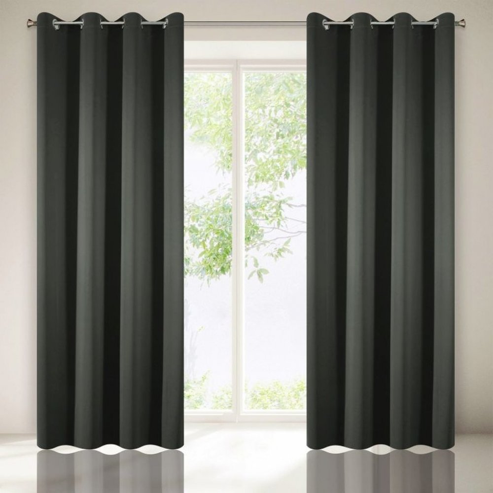 Blackout záves v grafitovej farbe Dĺžka: 250 cm Blackout záves v grafitovej farbe Dĺžka: 250 cm