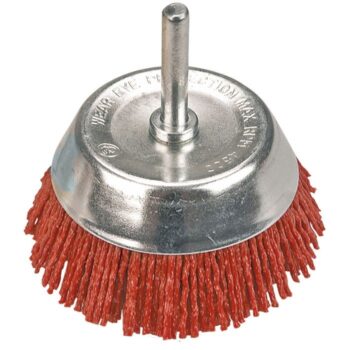 Brúsna kefa na tupo so stopkou 75 mm 62H710 VERTO