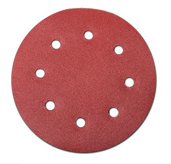 Brúsny papier na omietky P120 – 190 mm, 8 otvorov