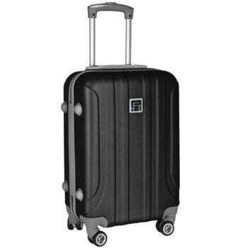 Čierny kufor s rozmermi 65 x 39 x 24 cm - 56l