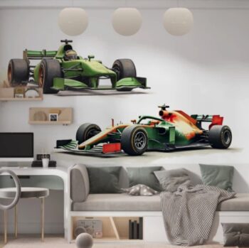 Dekorácia do izby pre fanúšika F1 - nástenná nálepka formula Šírka: 100 cm | Dĺžka: 200 cm