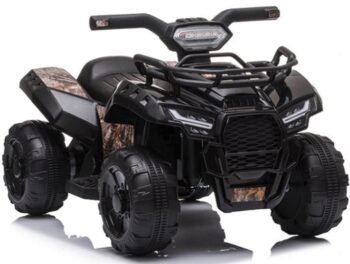 Detská akumulatorová štvorkolka čierna