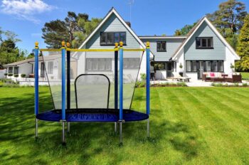 Detská záhradná trampolína 140 x 122 cm