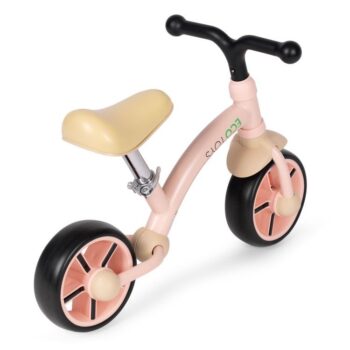 Detské odrážadlo -  bicykel ECOTOYS ružová