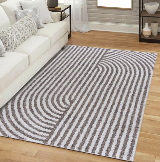 Dizajnový koberec v béžovej farbe Athos Šírka: 80 cm | Dĺžka: 150 cm Dizajnový koberec v béžovej farbe Athos Šírka: 80 cm | Dĺžka: 150 cm