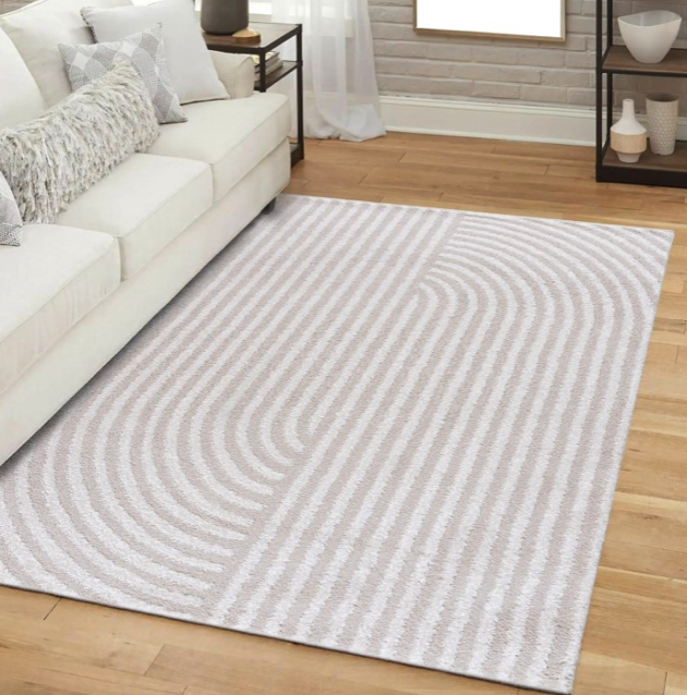 Dizajnový koberec v krémovej farbe Athos Šírka: 120 cm | Dĺžka: 170 cm Dizajnový koberec v krémovej farbe Athos Šírka: 120 cm | Dĺžka: 170 cm