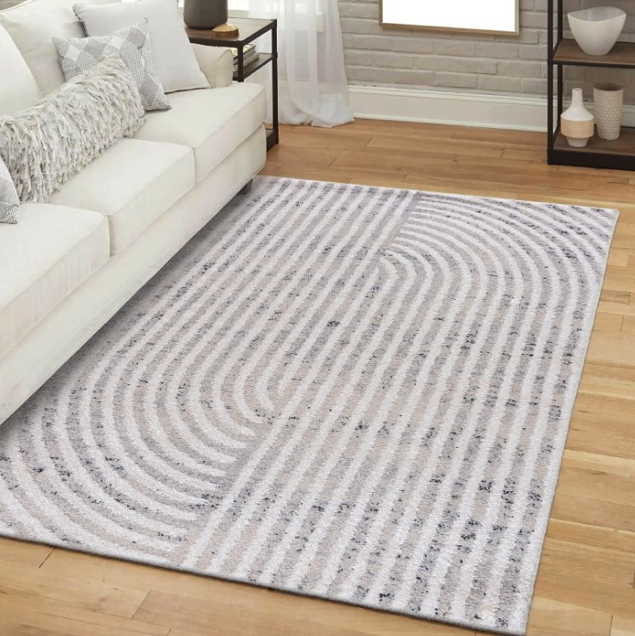 Dizajnový koberec v krémovo sivej farbe Athos Šírka: 200 cm | Dĺžka: 300 cm Dizajnový koberec v krémovo sivej farbe Athos Šírka: 200 cm | Dĺžka: 300 cm